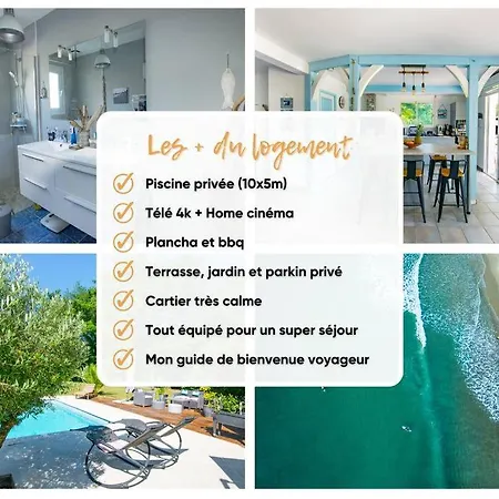 ヴィラ Oia - Private Pool - 10 Min From Beaches Tosse
